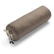 Kapok yoga bolster - Cool Grey